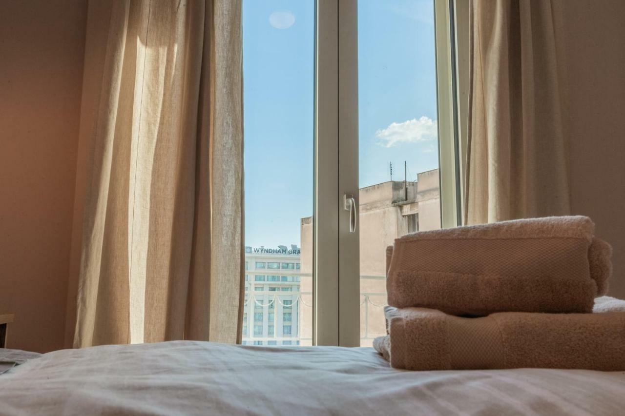 100M2 Luxury Apartment In The Heart Of Athens - Living Stone Emerald Exteriér fotografie